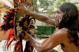 Indíos pflegen alte Kulturen